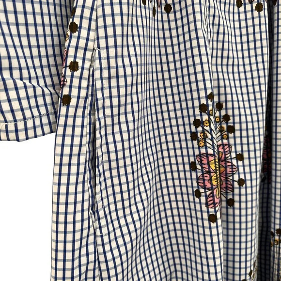 Cotton Hand Block Print Floral Dress - Picture 10 of 13